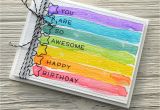 Happy Birthday Card Very Easy Intro Simply Celebrate Simply Sentiments Watercolor