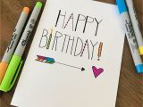 Happy Birthday Card Very Easy This is A Simple 5×7 Card On 98 Lb Mix Media Stock It Comes
