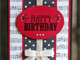 Happy Birthday Card with Music Pin On Cards