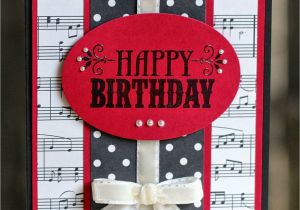 Happy Birthday Card with Music Pin On Cards