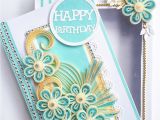 Happy Birthday Card with Quilling Paper Pin by Greeting Cards On Quilling Ideas with Images