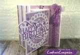 Happy Birthday Dies for Card Making Image Result for Gemini Sentiment Die Happy Birthday Card