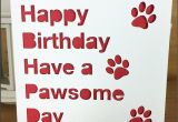 Happy Birthday From the Cat Card Birthday Card Pet Happy Birthday From the Pet to the Pet