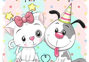 Happy Birthday From the Cat Card Happy Birthday Cat Card In 2020 with Images Happy