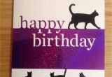Happy Birthday From the Cat Card Memory Box Grand Happy Birthday Large Walking Cat Die and A