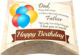 Happy Birthday Gift Card with Name Amazon Com Happy Birthday Dad Pillow Greeting Gift Card Box