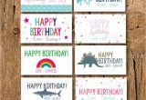 Happy Birthday Gift Card with Name Personalized Gift Enclosure Card Mini Birthdaycards