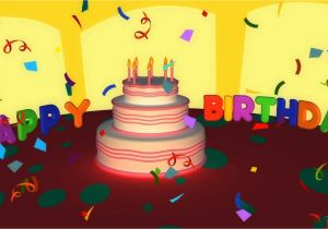 Happy Birthday Greeting Card Youtube Birthday songs Happy Birthday song Happy Birthday Ecard