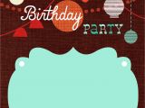 Happy Birthday Invitation Card Images Birthday Decorations Free Printable Birthday Invitation