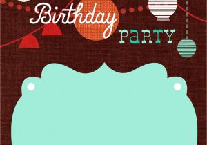 Happy Birthday Invitation Card Images Birthday Decorations Free Printable Birthday Invitation