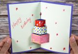 Happy Birthday Ka Card Banana Sikhaye How to Make Happy Birthday Card Happy Birtday Greeting Card
