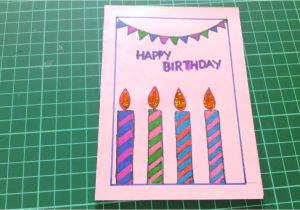 Happy Birthday Ka Card Kaise Banate Hain Happy Birthday Cards for Friends Handmade