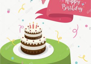 Happy Birthday Ka Greeting Card Happy Birthday Card Vector Vectors Stock Photos Happy