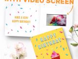 Happy Birthday Ke Liye Greeting Card Amazon Com Unique Birthday Card with Video Screen