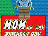 Happy Birthday Lego Card Printable Legos Mom Of the Birthday Boy Printable Digital Iron On