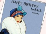 Happy Birthday Lovely Lady Card Feste Besondere Anlasse Karten Einladungen Quality