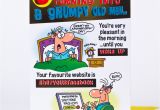 Happy Birthday Old Man Card Birthday Card Grumpy Old Man