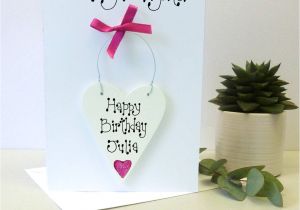 Happy Birthday Step Daughter Greeting Card Daughter S Personalised Birthday Card