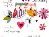 Happy Birthday to Wife Card Lovely Wife Birthday Greeting Card Cards