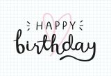 Happy Birthday to Write In Card Happy Birthday Typography Card Vector Free Image by
