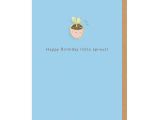 Happy Birthday You Magnificent Bastard Card Plant Pot Enamel Pin Greeting Card