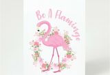 Happy Birthday You Prick Card Be A Flamingo Floral A6 Greetings Card Happy Birthday Card