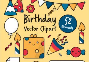 Happy Birthday You Prick Card Birthday Vector Clipart Commercial Use Birthday Clip Art