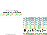 Happy Father S Day Diy Card 5 Printable Father S Day Cards About Family Crafts