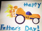 Happy Father S Day Diy Card toddler Art Race Car with Images Father S Day Diy