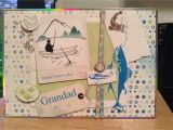 Happy Fathers Day Card Handmade Father S Day Card Grandad Fishing Handmade Gifts Happy