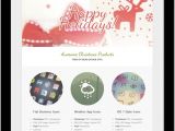Happy Holidays Email Template Christmas Email Templates for the Upcoming Holiday Mailing
