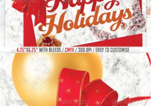 Happy Holidays Flyer Template Free Happy Holiday Template Flyer Free Maydesk Com