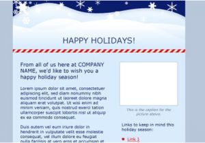 Happy Holidays HTML Email Template Free and Premium Christmas HTML Email Newsletter Templates