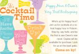 Happy Hour Email Template Happy Hour and Owen 39 S 1st Booksigning Online Invitations