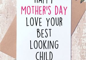 Happy Mother Day Card Handmade Happy Mother S Day Card Funny Mothers Day Card Card for