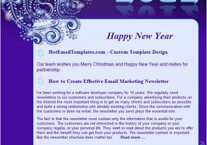 Happy New Year Business Email Template Happy New 2012 Year Free HTML E Mail Templates