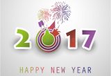 Happy New Year Creative Card Best Wishes Abstract Modern Style Happy New Year