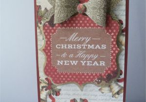 Happy New Year Greeting Card Handmade Craftwork Cards Magic Of Christmas Craftwork Cards