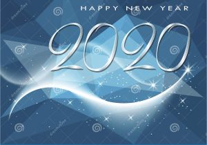 Happy New Year Greeting Card with Name Happy New Year 2020 Winter Holiday Greeting Card Stock