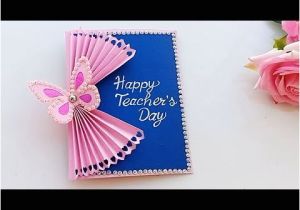 Happy Teachers Day Card Kaise Banaya Jata Hai Diy Teacher S Day Card Handmade Teachers Day Card Making