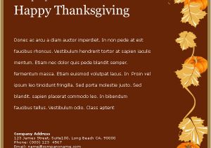 Happy Thanksgiving Email Templates Email Templates Thanksgiving Ii