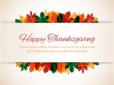 Happy Thanksgiving Email Templates Free Thanksgiving Template with Leaves Vector Free Download