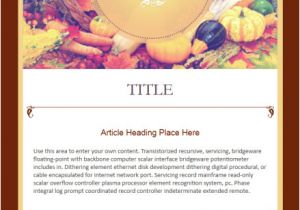 Happy Thanksgiving Email Templates Introducing New Holiday Templates for Canadian Small
