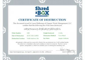 Hard Drive Certificate Of Destruction Template Hard Drive Certificate Of Destruction Template
