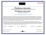 Hard Drive Certificate Of Destruction Template Hard Drive Destruction for Copier Mfp Printers