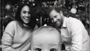 Harry and Meghan Christmas Card Duke and Duchess Of Sussex Release 2019 Christmas Card In