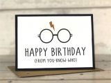 Harry Potter Happy Birthday Card Harry Potter Birthday Card Harry Potter Harry Potter Card