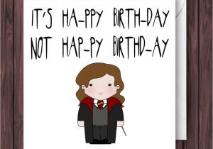 Harry Potter Happy Birthday Card Pin On Harry Potter
