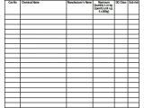 Hazardous Substance Register Template Chemical Inventory Template 14 Free Word Excel