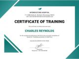 Hazmat Training Certificate Template 27 Training Certificate Templates Doc Psd Ai